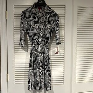 NWT Target brand zebra print dress